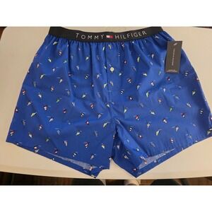 Tommy Hilfiger Men's Roya Blue‎ Boxer Shorts SZ M NWT